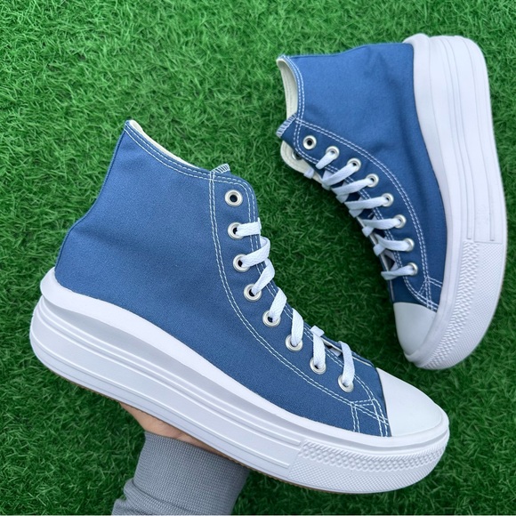 Converse Chuck Taylor All Star Move Hi Armor Blue - Picture 2 of 13